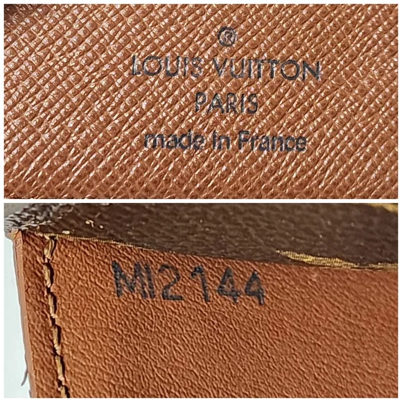 LOUIS VUITTON Monogram Helene Wallet Brown
